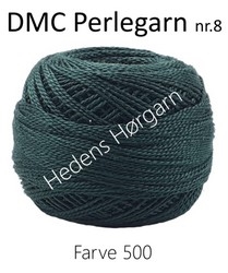 DMC Perlegarn nr. 8 farve 500